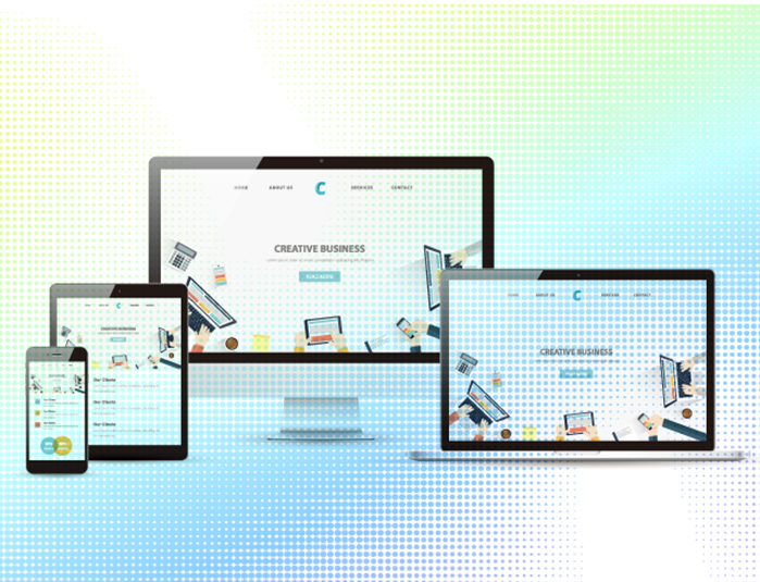 いろいろなデバイスのアプリ写真